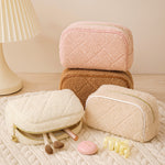 Load image into Gallery viewer, Plush Makeup Bag Women Portable Cosmetic S5P750