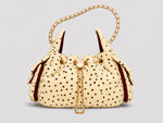 Load image into Gallery viewer, Women's Plush Leopard Print Chain Bucket Bag N6J115