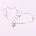 Load image into Gallery viewer, Matching Mother Daughter Magnetic Heart Pendant Set N6D531
