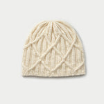 Load image into Gallery viewer, Women's Wool Blend Cable Knit Beanie N6J107