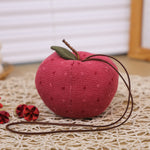 Load image into Gallery viewer, Vintage Stuffed Fabric Apple Decor N6K293