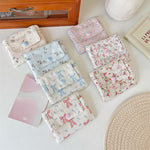 Load image into Gallery viewer, Floral Double Layer Coin Wallet Women Large Capacity S5P872