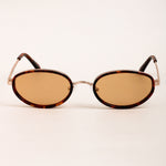 Load image into Gallery viewer, Metal Frame Oval Sunglasses Women N6B216