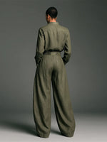 Load image into Gallery viewer, Military Green Shirt & Pants Set Women Unisex Style N5A610