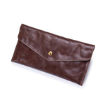 Load image into Gallery viewer, Men's Top-Grain Vegetable-Tanned Leather Long Wallet N6J232