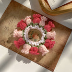 Load image into Gallery viewer, Crochet Lily Hoop Ultra Light Options S5P412