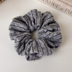 Load image into Gallery viewer, Womens Color Block Striped Knit Scrunchie N6K019