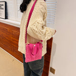 Load image into Gallery viewer, Corduroy Mini Envelope Bag Lightweight Crossbody S5P702