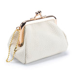 Load image into Gallery viewer, Genuine Leather Mini Frame Purse Coin Pouch Women N6B195