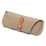 Load image into Gallery viewer, Genuine Leather Portable Sunglasses Case Men Women N6B190