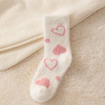 Load image into Gallery viewer, Mink Velvet Thick Mid Calf Fluffy Socks Women M5A342