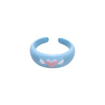 Load image into Gallery viewer, namel Dome Ring Women Light Stackable Adjustable S5P881