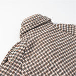 Load image into Gallery viewer, Houndstooth Double Breasted Jacket Women N5A783