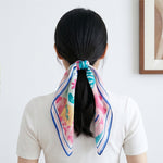 Load image into Gallery viewer, Pure Cotton Square Scarf Women Head Scarf 55cm N6H116