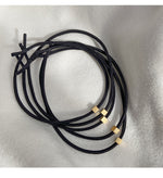 Load image into Gallery viewer, Thin Metal Hair Tie Women Minimalist Square Alloy S5P906