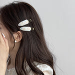 Load image into Gallery viewer, Point Drill No Trace Hair Clip Women Acrylic Side S5P909