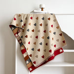 Load image into Gallery viewer, Polka Dot Long Thickened Faux Cashmere Scarf M5A329