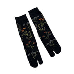 Load image into Gallery viewer, Botanical Floral Print Toe Separation Socks M5A025