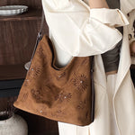 Load image into Gallery viewer, Women's Suede Tote Shoulder Crossbody Bag N6J180