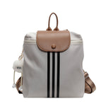 Load image into Gallery viewer, Unisex Nylon Color-Block Flap Backpack N6J199