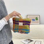 Load image into Gallery viewer, Polka Dot Faux Fur Makeup Bag Women Large Capacity S5P859