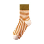 Load image into Gallery viewer, Warm Color Block Socks Women Japanese Retro M5A294