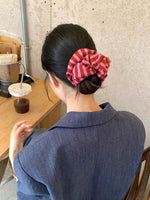 Load image into Gallery viewer, Striped Knit Scrunchy Women Casual Ponytail Hair Tie S5P788