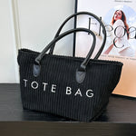 Load image into Gallery viewer, Large Capacity Corduroy Tote Bag Women S5P717