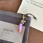 Load image into Gallery viewer, Dopamine Glitter Liquid Pencil Charm Keychain N6D044