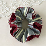 Load image into Gallery viewer, Knit Scrunchy Women Retro Low Ponytail Hair Tie S5P787