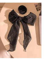 Load image into Gallery viewer, Rose Dot Chiffon Scarf Belt Neck Wrap N6D005