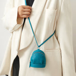 Load image into Gallery viewer, Top Grain Leather Mini Wallet Women Ultra Light S5P937