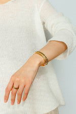 Load image into Gallery viewer, Color Thread Open Cuff Bracelet Women Retro N6C039