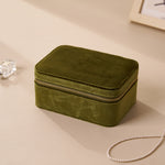 Load image into Gallery viewer, Double Layer Velvet Jewelry Box Large Capacity S5P827