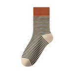 Load image into Gallery viewer, Warm Color Block Socks Women Japanese Retro M5A294