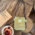 Load image into Gallery viewer, Rainbow Dots Plush Bag Women Cute Shoulder Crossbody S5P876