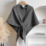 Load image into Gallery viewer, Luxury Triangle Cape Shawl Soft Knit Women Warm N6H237