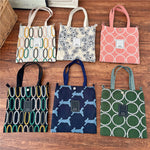 Load image into Gallery viewer, Embroidered Cotton Linen Crossbody Bag Reversible N6F153