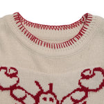 Load image into Gallery viewer, Color Block Lobster Print Sweater Round Neck Pullover N5A804