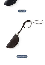 Load image into Gallery viewer, Top Grain Leather Neck Key Glasses Pouch Women S5P934