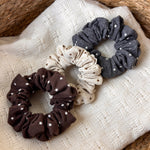 Load image into Gallery viewer, Womens Vintage Star Print Fabric Scrunchie N6K022
