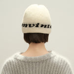 Load image into Gallery viewer, 30% Wool Letter Beanie Women Seamless Knit Cap M5A297