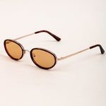 Load image into Gallery viewer, Metal Frame Oval Sunglasses Women N6B216