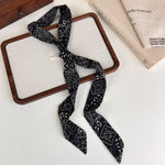 Load image into Gallery viewer, Vintage Paisley Long Narrow Scarf Necktie Women N6G236