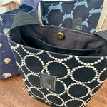 Load image into Gallery viewer, Cotton Handmade Embroidered Easter Egg Bucket Bag N6F124