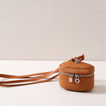 Load image into Gallery viewer, Genuine Leather Mini Crossbody Clutch Top Handle N6B147