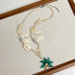 Load image into Gallery viewer, Bohemian Coconut Seashell Bead Necklace Women N6A210