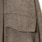 Load image into Gallery viewer, Grey Stand Collar Soft Short Jacket Women N5A786