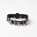 Load image into Gallery viewer, Punk Style Five-Point Star Alloy Bracelet S5P610