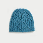 Load image into Gallery viewer, Women's Wool Blend Cable Knit Beanie N6J107